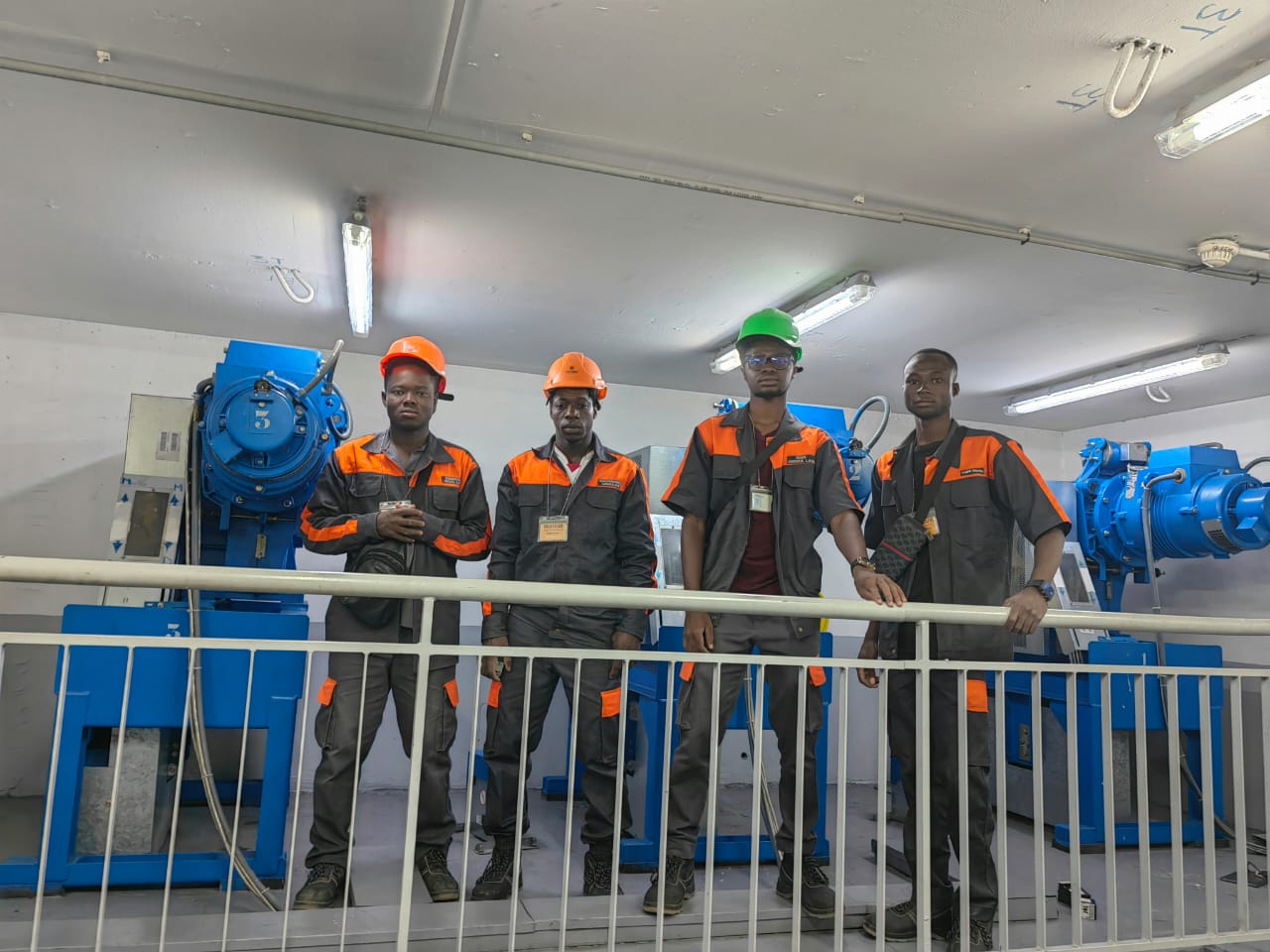 Équipe technique UTC SARL sur site